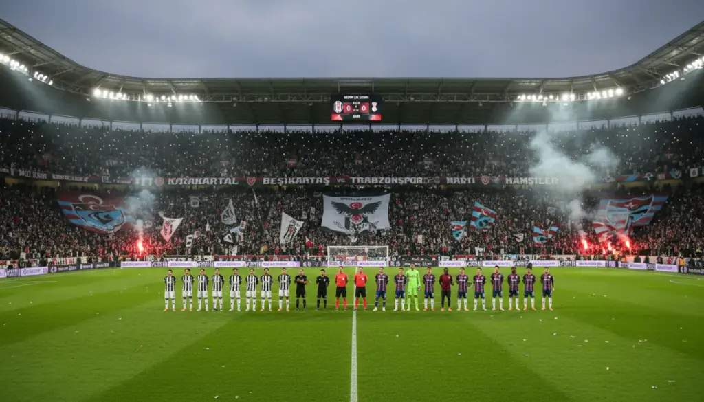 Beşiktaş ve Trabzonspor Karşılaşması: 33. Hafta Heyecanı Zirvede