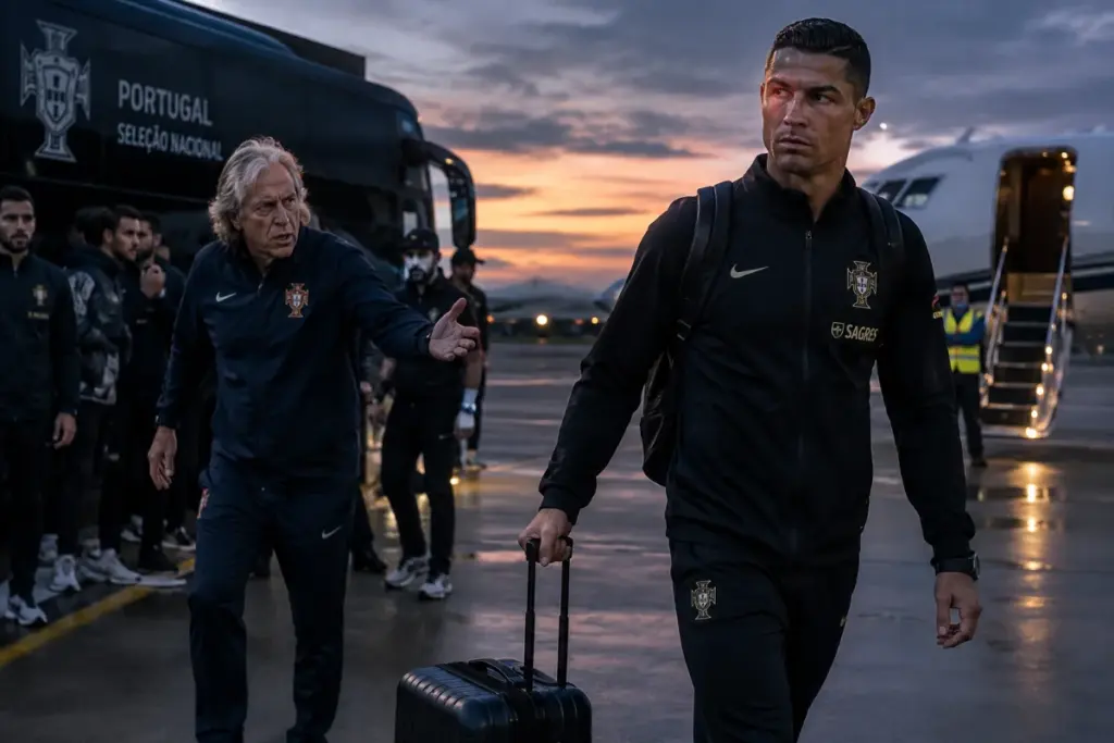 Portekiz Milli Takımı’nda Ronaldo ve Jorge Jesus Arasında Büyük Çatlak