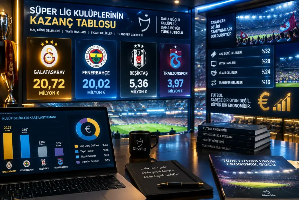UEFA Sahasında Türk Takımlarının Kazancı Netleşti: Dev Gelirler