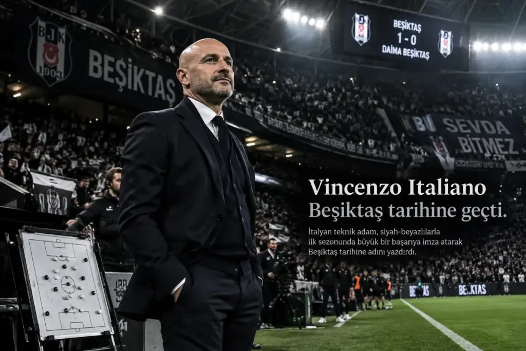 Vincenzo Italiano Beşiktaş’ta Tarihi Bir Puan Rekoruna Koşuyor